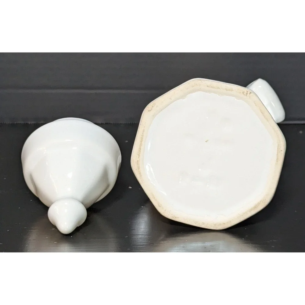 Pfaltzgraff Heritage White 3-Piece Coffee/Tea Service Coffee Pot Sugar Creamer